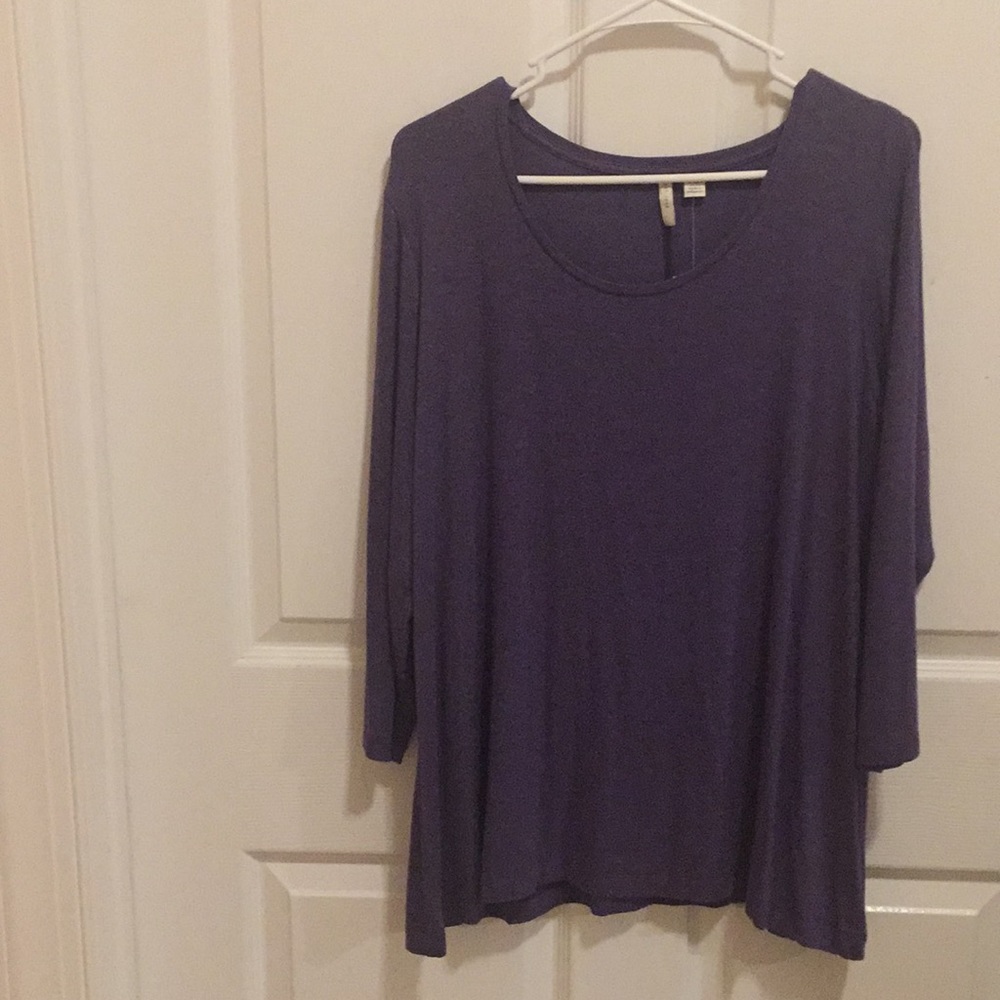 CATO Long sleeve purple shirt